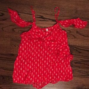 Off the shoulder top